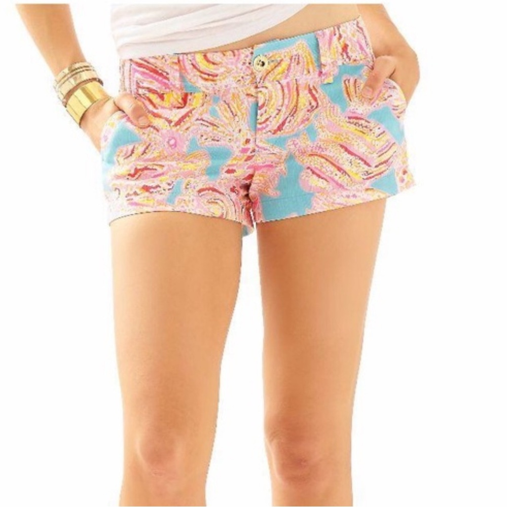 Lilly Pulitzer Women's Walsh‎ Shorts Breakwater Blue Size 2
